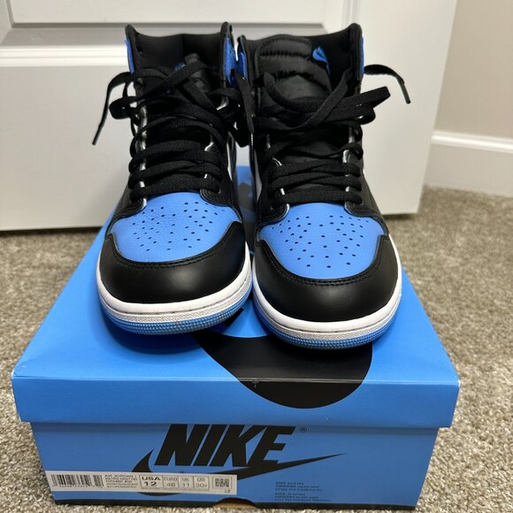 Air Jordan 1 Retro High OG 'UNC Toe' 2023 Size 12 - Picture 4 of 9